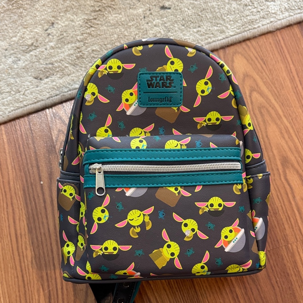 Loungefly Star Wars Baby Yoda Backpack NWT